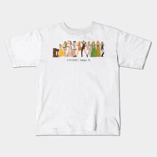 4/13 Tampa Iconic Eras Outfits Kids T-Shirt